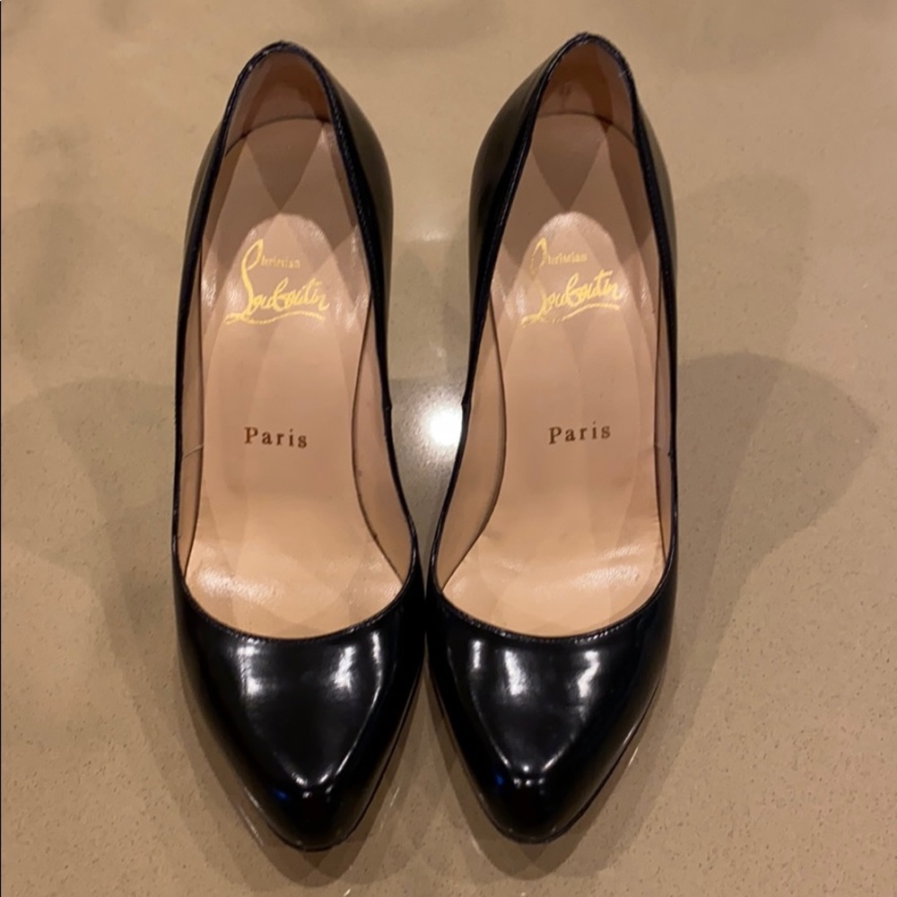 Christian Louboutin black pumps